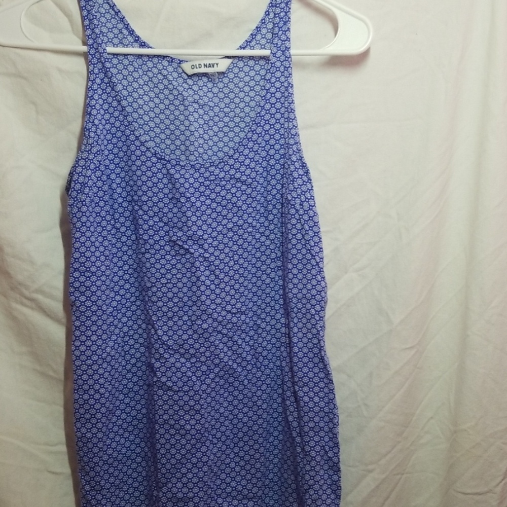 Blue and White Old Navy Shirt